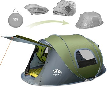 Night Cat Pop-up camping tent