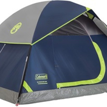 Coleman Sundome 2 Person Camping Tent with Rainfly