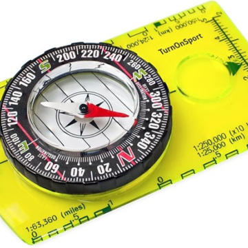 TurnOnSport Orienteering Compass