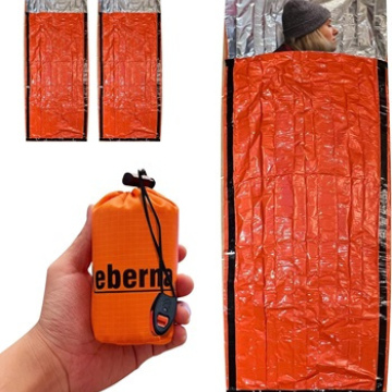 Leberna Emergency Sleeping Bag Survival Bag 2 Pack