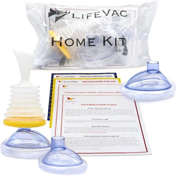 LifeVac Home Kit - Portable Suction Rescue Device, First Aid Kit