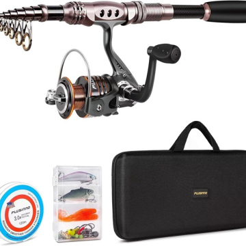 PLUSINNO Fishing Rod and Reel Combo