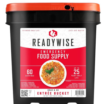 READYWISE - Entrée Grab & Go Bucket, 60 Servings